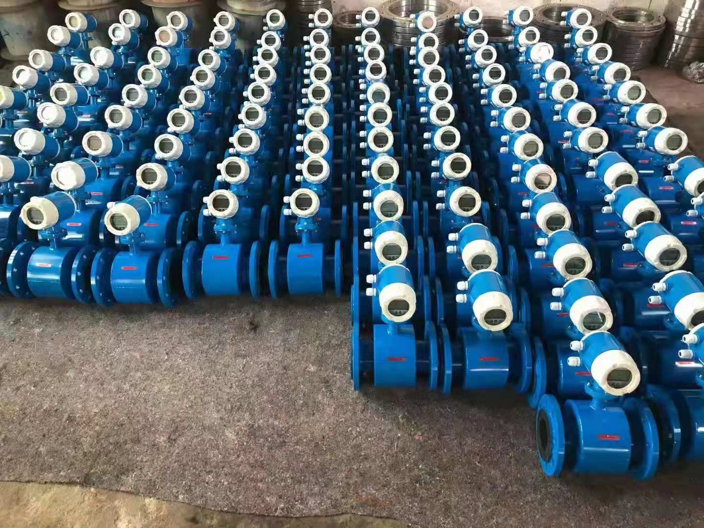 Integrated electromagnetic flowmeter Integrated electromagnetic flowmeter
